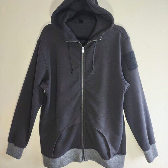 Endless Ammo Hoodie Jacket Full Zip Men's Large Utility Grunge Streetwear EUC - Picture 4 of 13